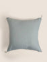 Pure Cotton Floral Tassled Cushion